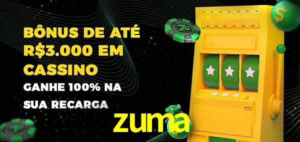 zuma melhor bônus de depósito